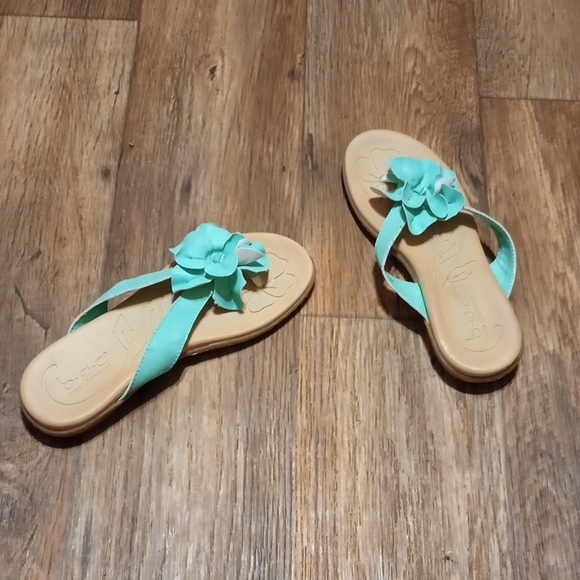Bocoo Shoes - b.o.c. born concept Chic Aqua And Turquoise With A fresh Look Floral Sandals